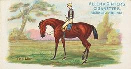 1888 Allen & Ginter World's Racers (N32) #NNO The Lion Front